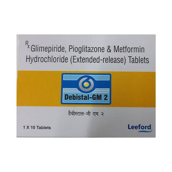 DEBISTAL GM 2 Tablet 10's - ANJANI MEDICAL