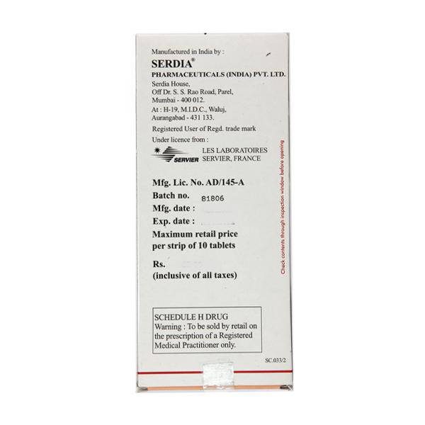Diamicron 80mg Tablet 10'S - ANJANI MEDICAL