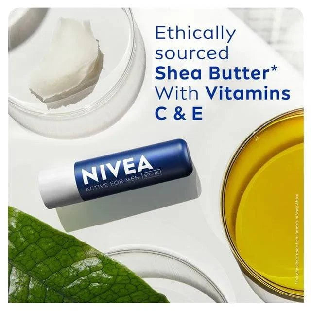 NIVEA Men Active Lip Balm - ANJANI MEDICAL