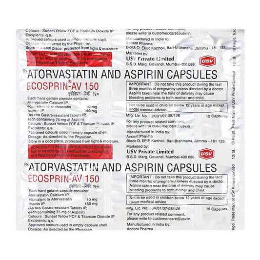 ECOSPRIN-AV 150 - ANJANI MEDICAL