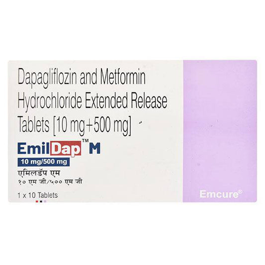 EMILDAP M 10/500 Tablet 10's - ANJANI MEDICAL