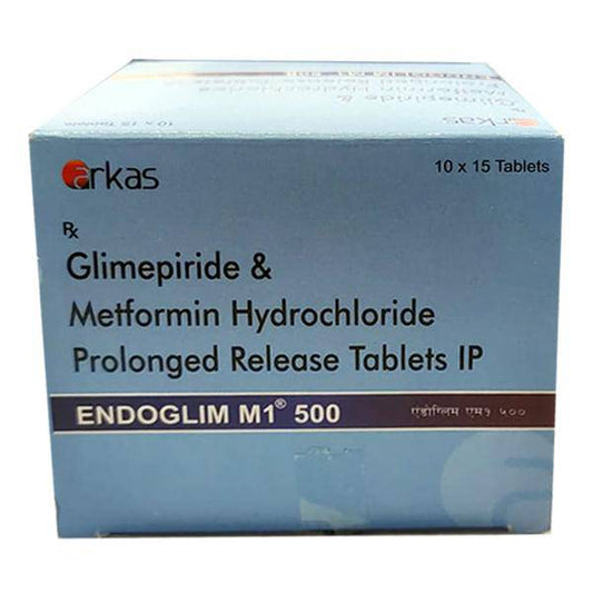 ENDOGLIM M1 500 Tablet 15's - ANJANI MEDICAL
