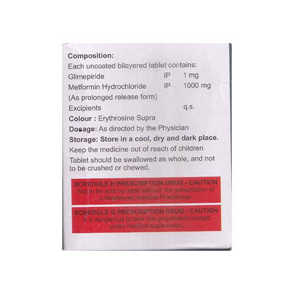 ENDOGLIM M1 Tablet 15's - ANJANI MEDICAL