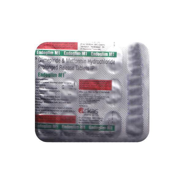 ENDOGLIM M1 Tablet 15's - ANJANI MEDICAL