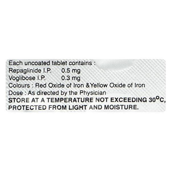 EUREPA V 0.5/0.3mg Tablet 10's - ANJANI MEDICAL