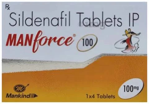 sildenafil tablets ip MANFORCE 100mg - ANJANI MEDICAL