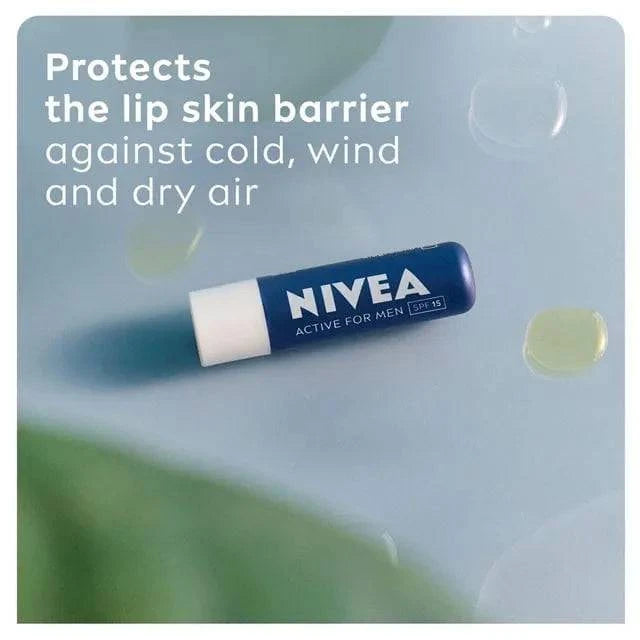 NIVEA Men Active Lip Balm - ANJANI MEDICAL