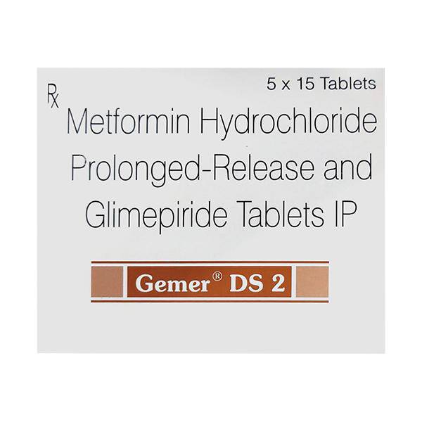 GEMER DS 2 Tablet 15's - ANJANI MEDICAL