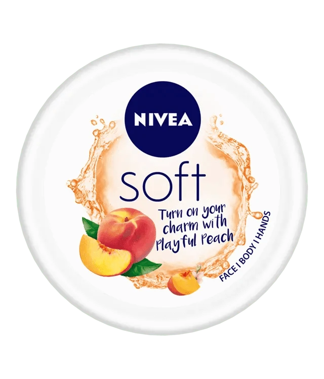 NIVEA Soft Playful Peach 200 ml - ANJANI MEDICAL