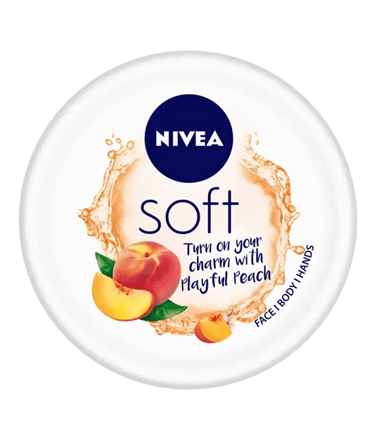 NIVEA Soft Playful Peach 200 ml - ANJANI MEDICAL