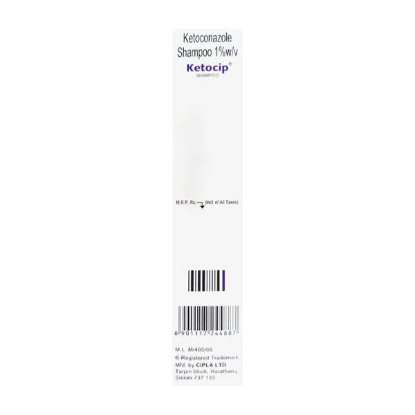 Ketocip Shampoo 100ml - ANJANI MEDICAL