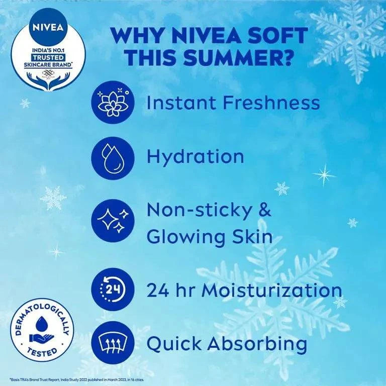 NIVEA Soft Playful Peach 200 ml - ANJANI MEDICAL