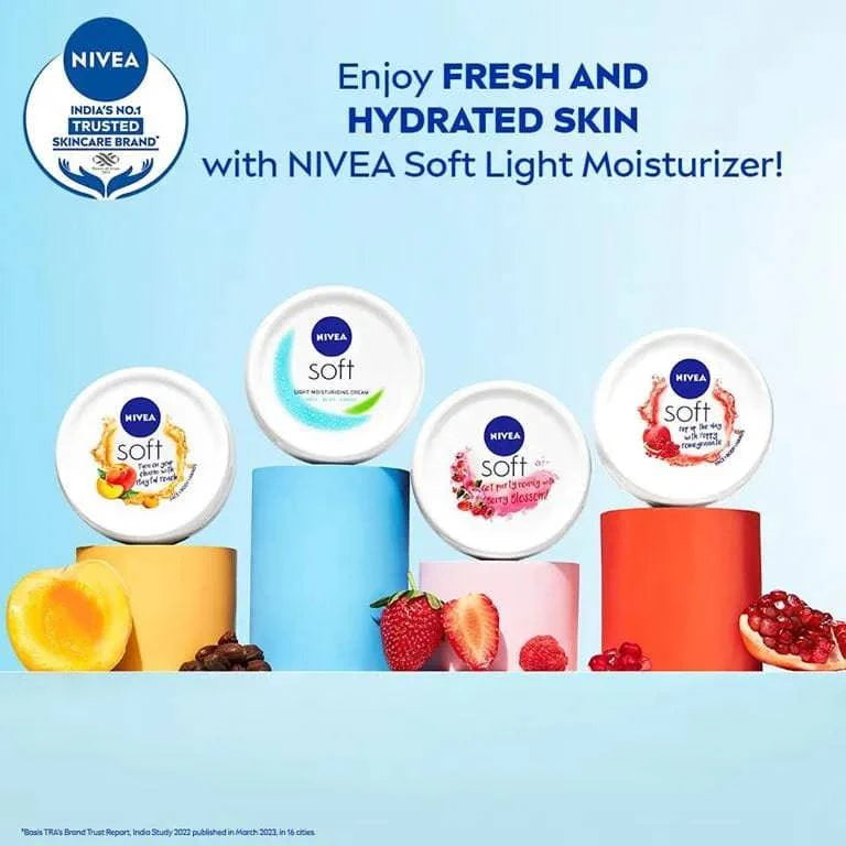 NIVEA Soft Playful Peach 200 ml - ANJANI MEDICAL