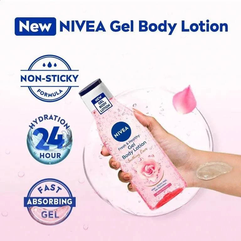 NIVEA Rose Gel Body Lotion  400 ml - ANJANI MEDICAL