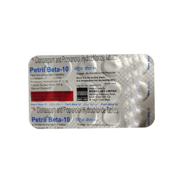 PETRIL BETA 10 - ANJANI MEDICAL